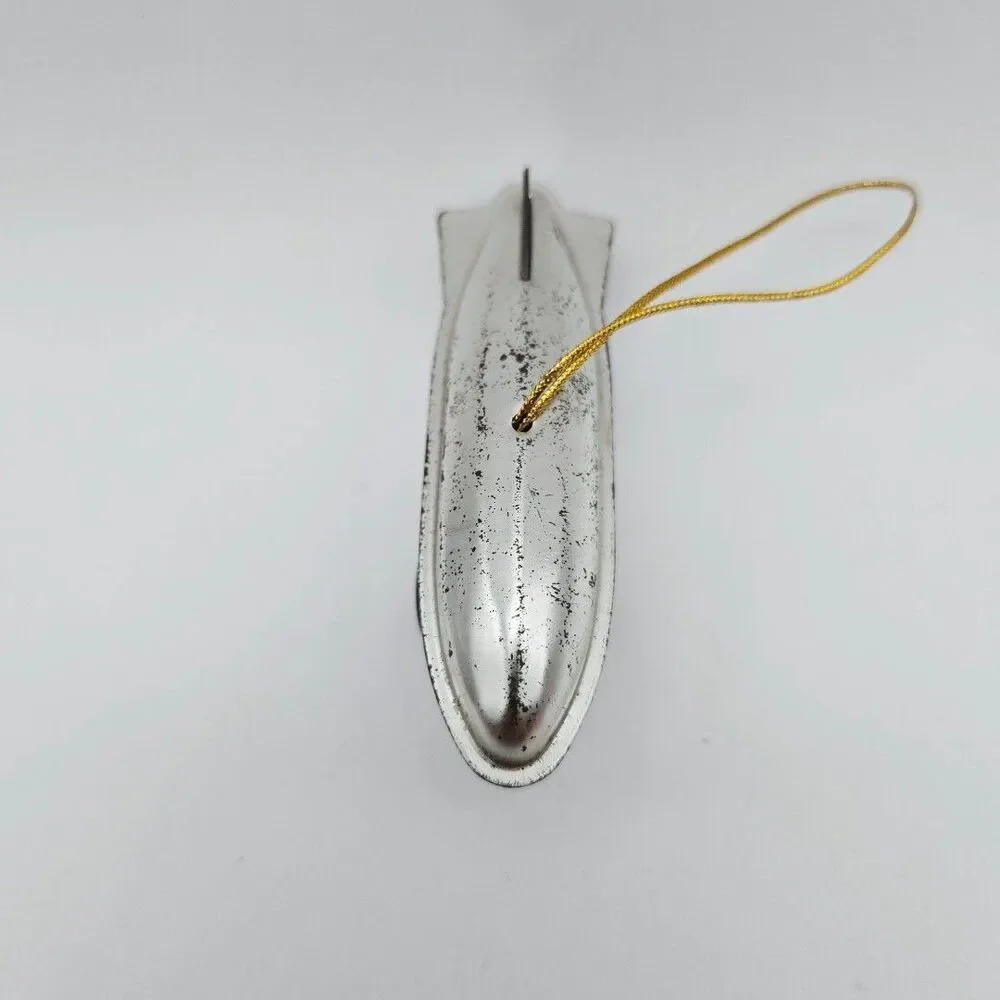 Vintage Graf Zeppelin Tin Ornament